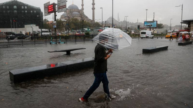 Meteoroloji’den beş il için kuvvetli yağış ve sel uyarısı