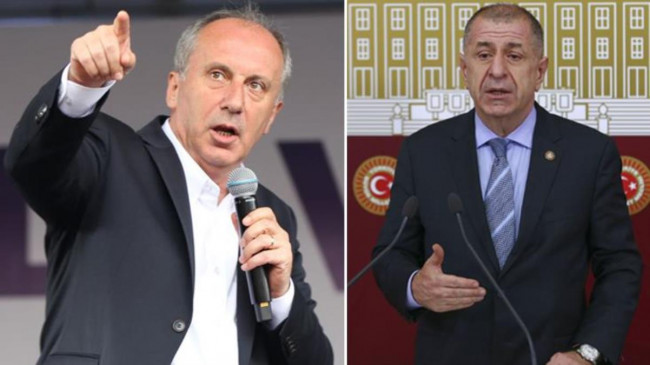 Muharrem İnce’den ittifaktan ayrılmasına tepki gösteren Özdağ’a yanıt: Ben kimsenin yedek adayı değilim