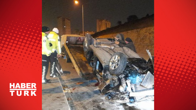 Başakşehir'de trafik kazası: 1'i ağır 3 yaralı