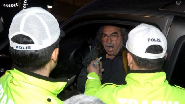 Aksaray’da alkollü yakalanan sürücü: Alkollüyüm ama o kadar değil