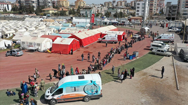 Depremzedelere yönelik aşı çalışmaları devam ediyor