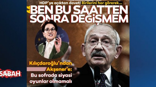 Son dakika: Kemal Kılıçdaroğlu’ndan Meral Akşener’e videolu yanıt! HDP’ye davet