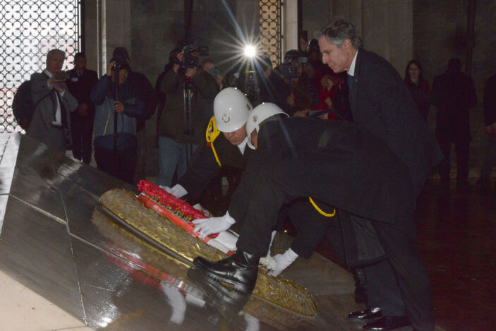 ABD Dışişleri Bakanı Blinken, Anıtkabir'i ziyaret etti #2