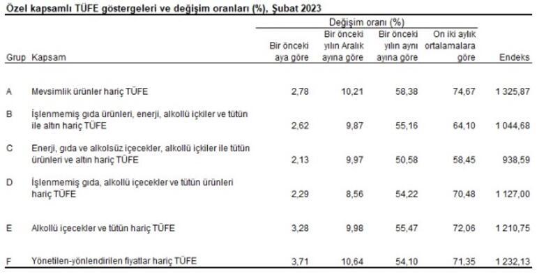 Son dakika... Enflasyon rakamları açıklandı