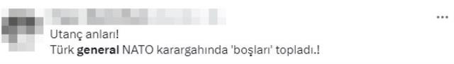 NATO zirvesinde Türk generalin boş bardakları toplaması tepki çekti