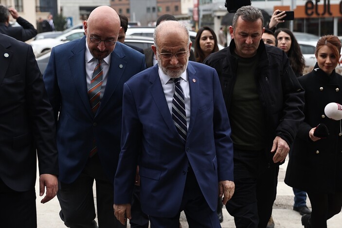 Temel Karamollaoğlu, Meral Akşener'i ziyaret etti