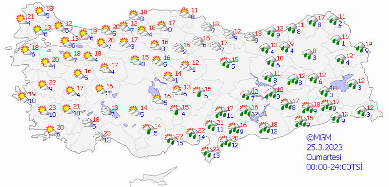 Meteoroloji uyardı: Türkiye yeni bir yağışlı hava etkisine giriyor - Resim : 3