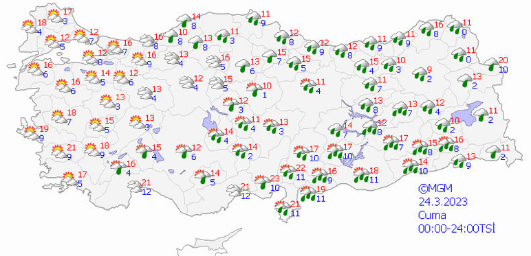Meteoroloji uyardı: Türkiye yeni bir yağışlı hava etkisine giriyor - Resim : 2