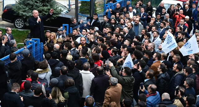 Memleket Partisi Genel Başkanı İnce, cumhurbaşkanlığı adaylığı için yarın YSK'ya başvuracak