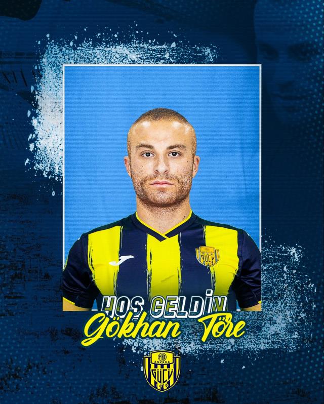 MKE Ankaragücü, Gökhan Töre'yi sezon sonuna kadar kadrosuna kattı