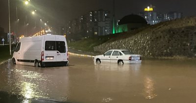 Şanlıurfa’da şiddetli sağanak! Eğitime ara verildi